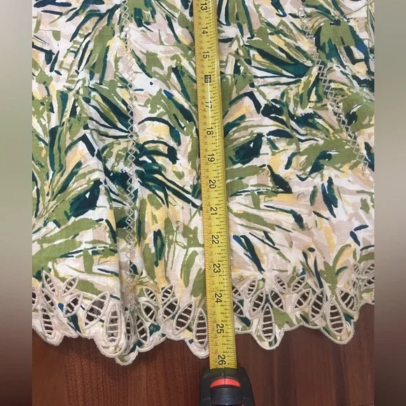 Dana Buchman 100% Linen skirt women’s size 16 - Picture 8 of 8